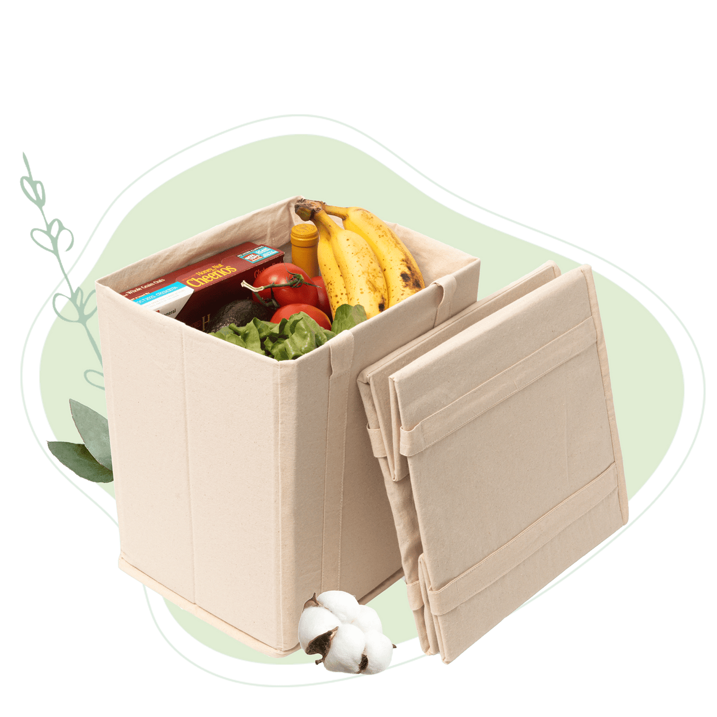 Collapsible Grocery Shopping Bags - Concordia Style Boutique