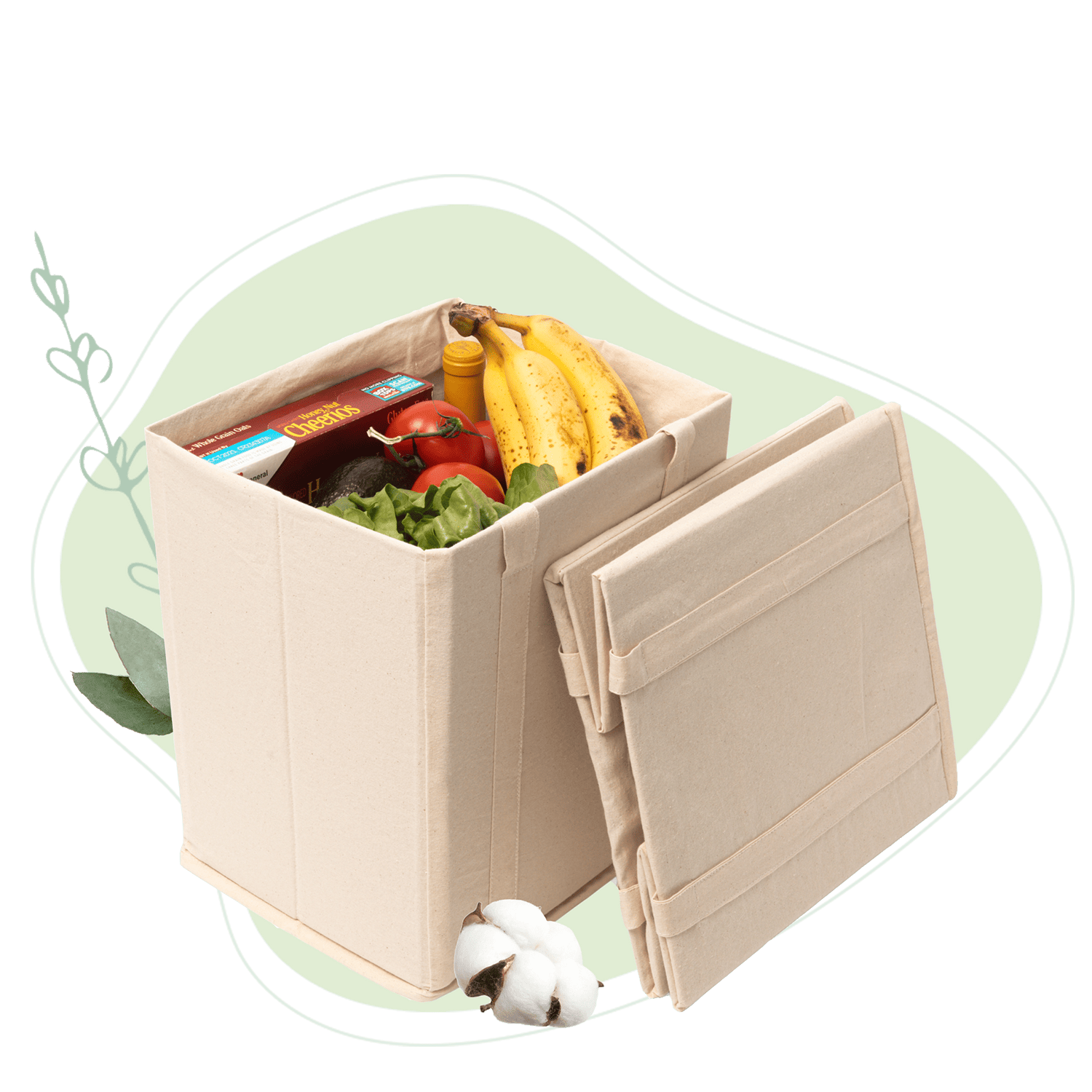 Collapsible Grocery Shopping Bags - Concordia Style Boutique