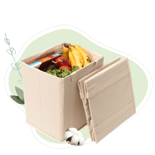 Collapsible Grocery Shopping Bags - Concordia Style Boutique