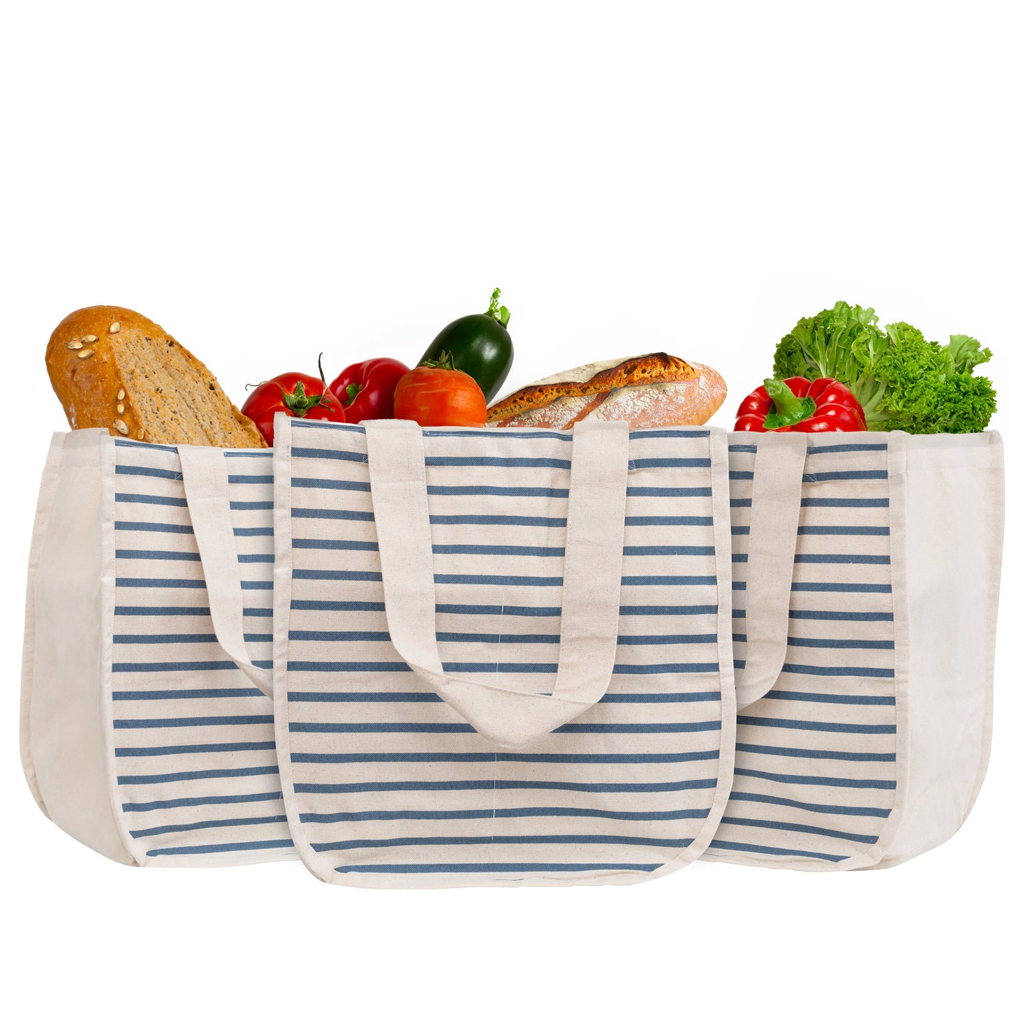 Canvas Grocery Tote Bags - Concordia Style Boutique