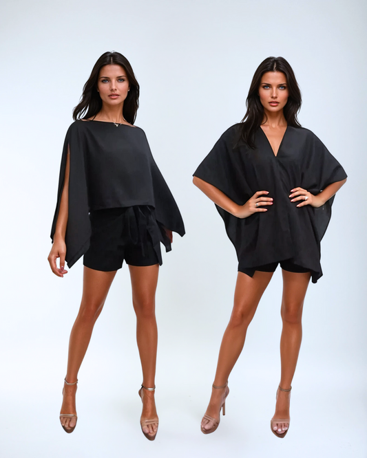 Cape Top - Linen - Concordia Style Boutique