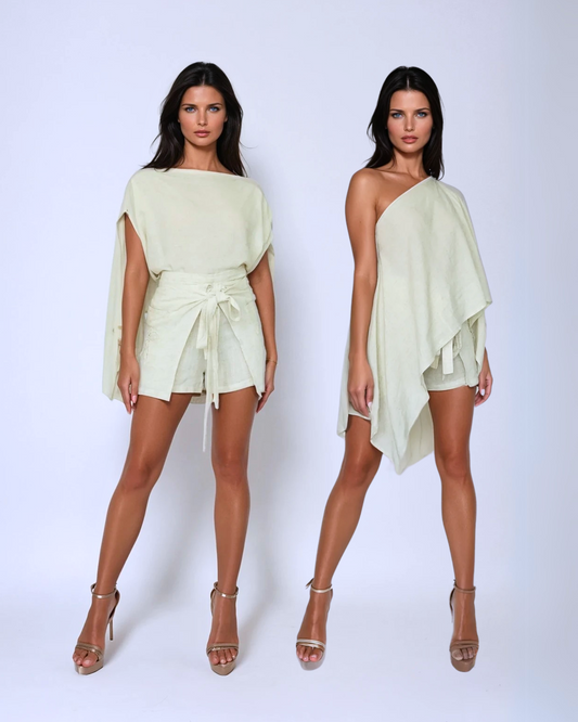 Cape Top - Linen - Concordia Style Boutique