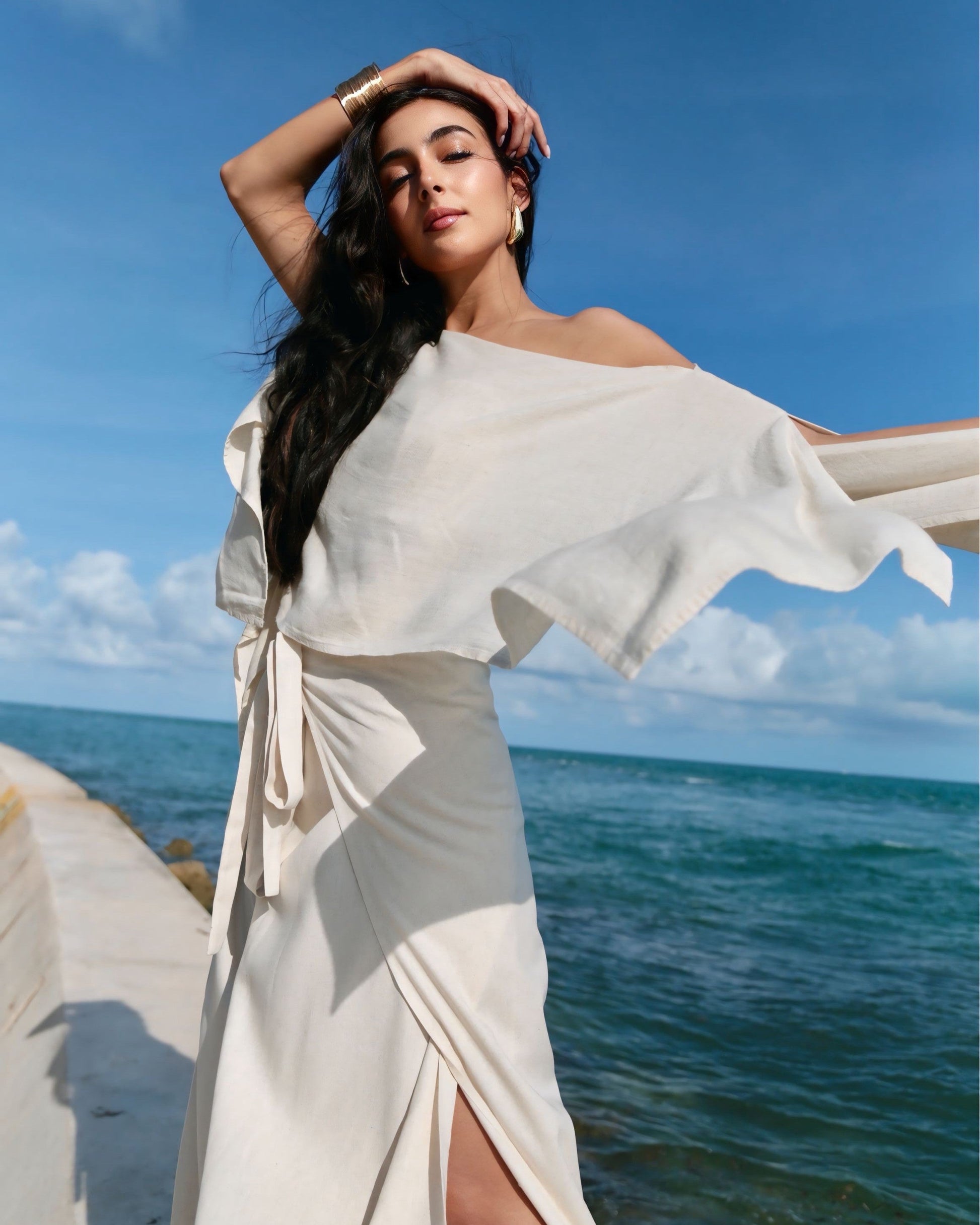 Cape Top - Linen - Concordia Style Boutique
