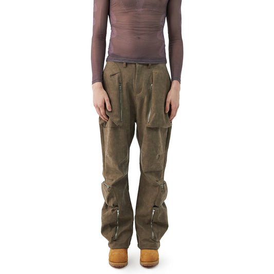 Baggy Cargo Pants Khaki - Concordia Style Boutique