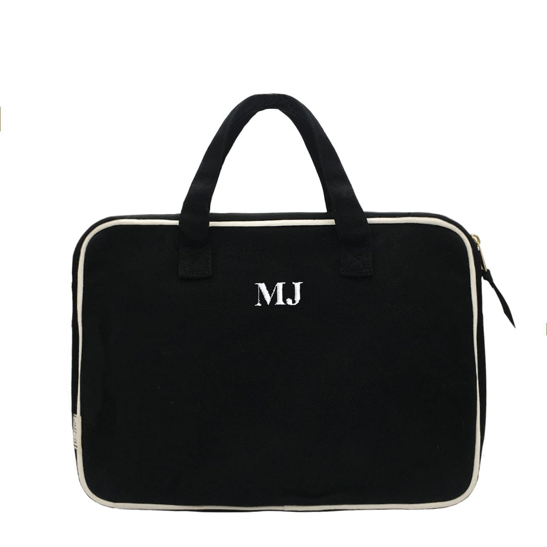 Laptop Case 13", Handle & Charger Pocket, Black - Premium 5620 - Luggage & Bags > Luggage Accessories > Packing Organizers from Bag-all - Just $53! Shop now at Concordia Style Boutique