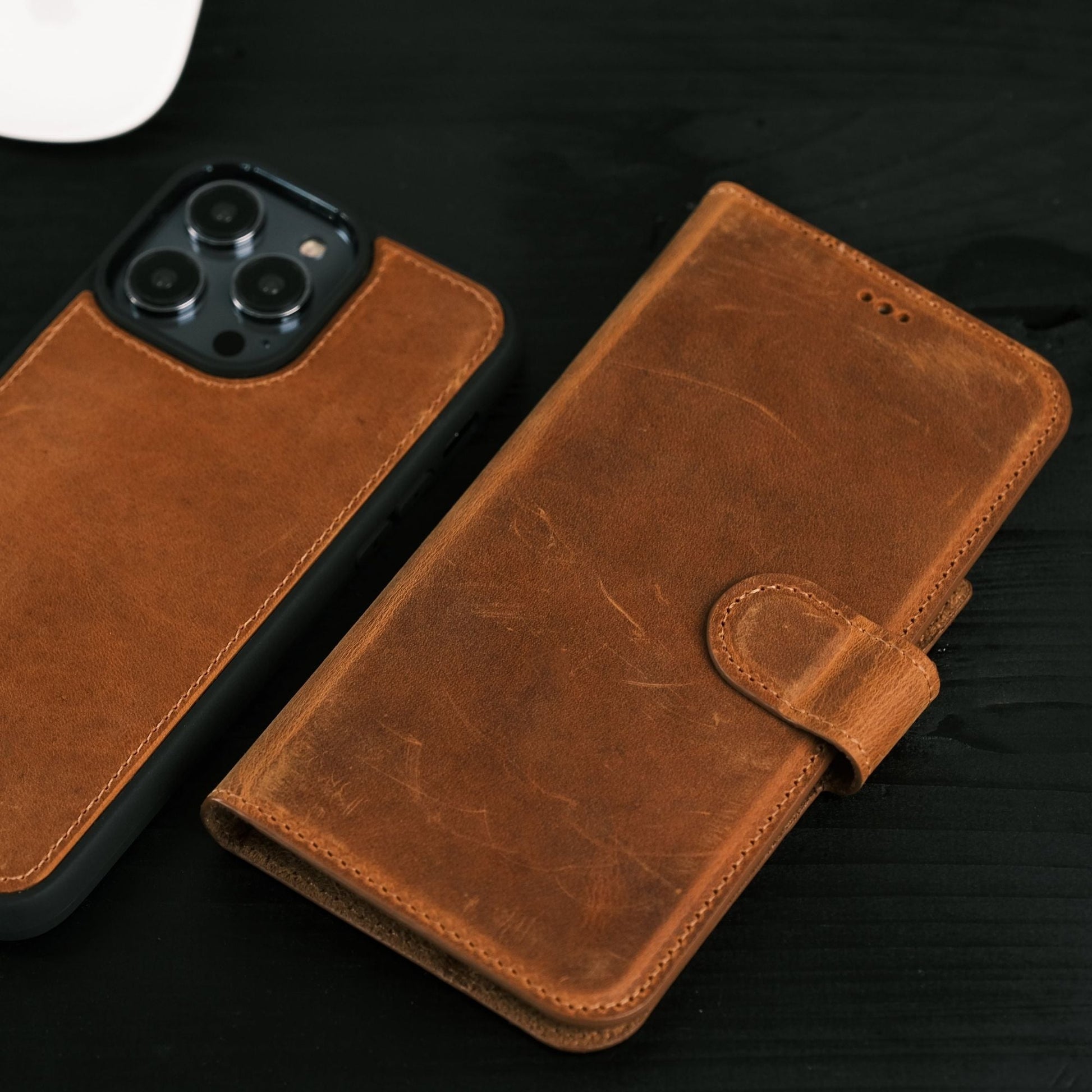 Casper Leather iPhone 15 Series Wallet Case - Concordia Style Boutique
