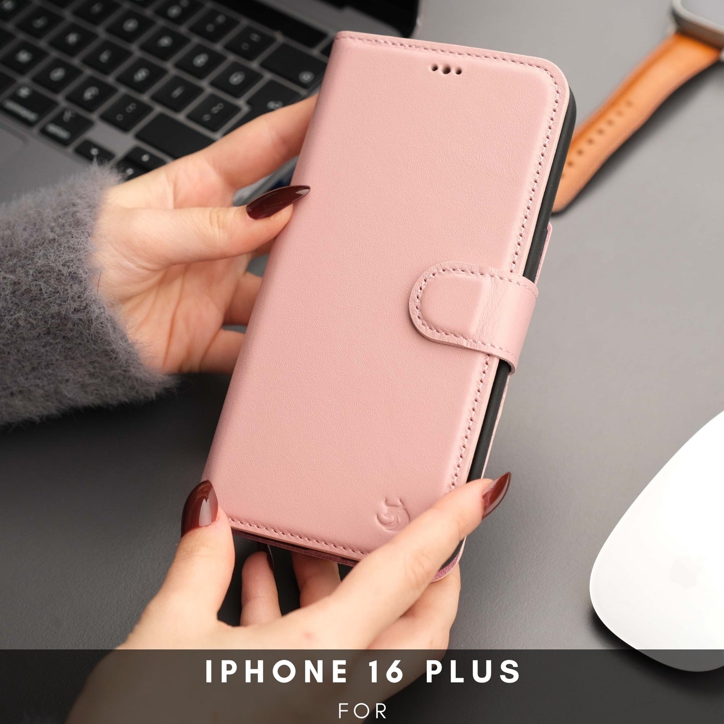 Casper iPhone 16 Plus Wallet Case Leather MagSafe - Concordia Style Boutique
