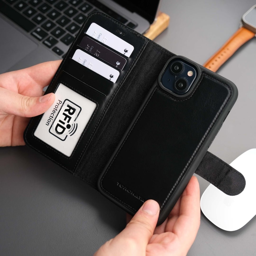 Casper iPhone 16 Plus Wallet Case Leather MagSafe - Concordia Style Boutique