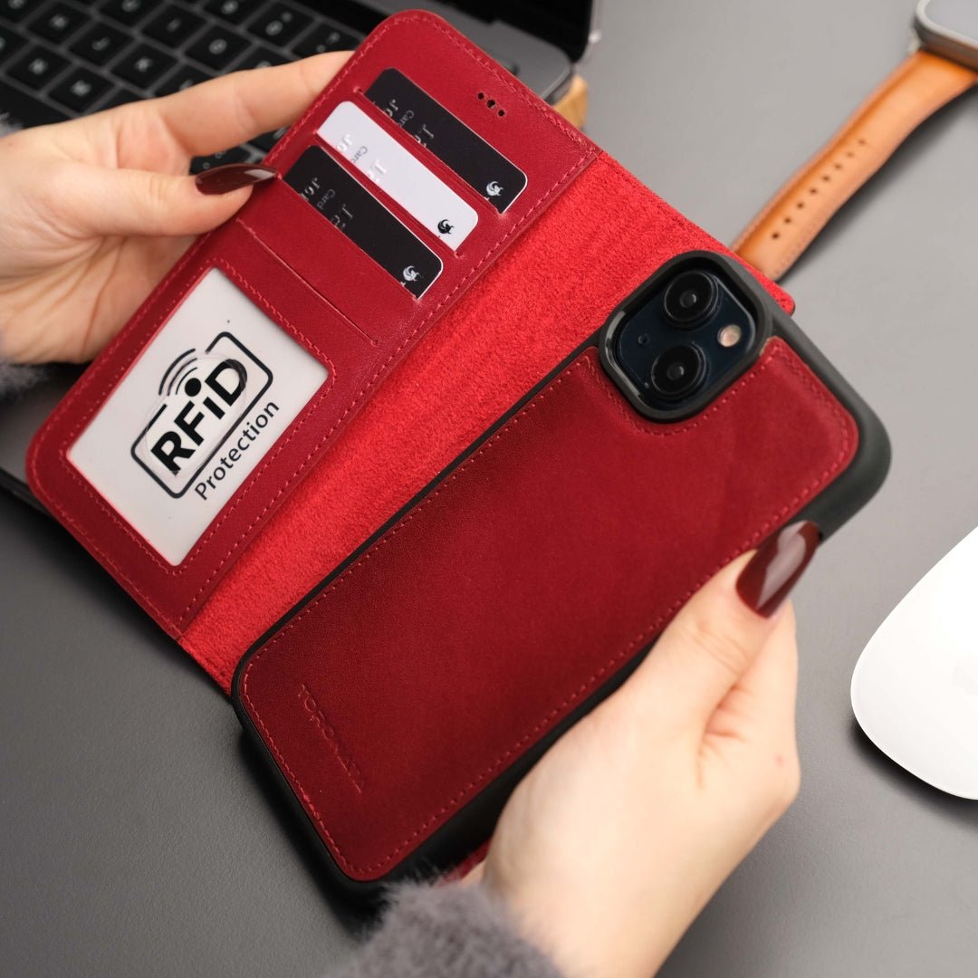 Casper iPhone 16 Plus Wallet Case Leather MagSafe - Concordia Style Boutique
