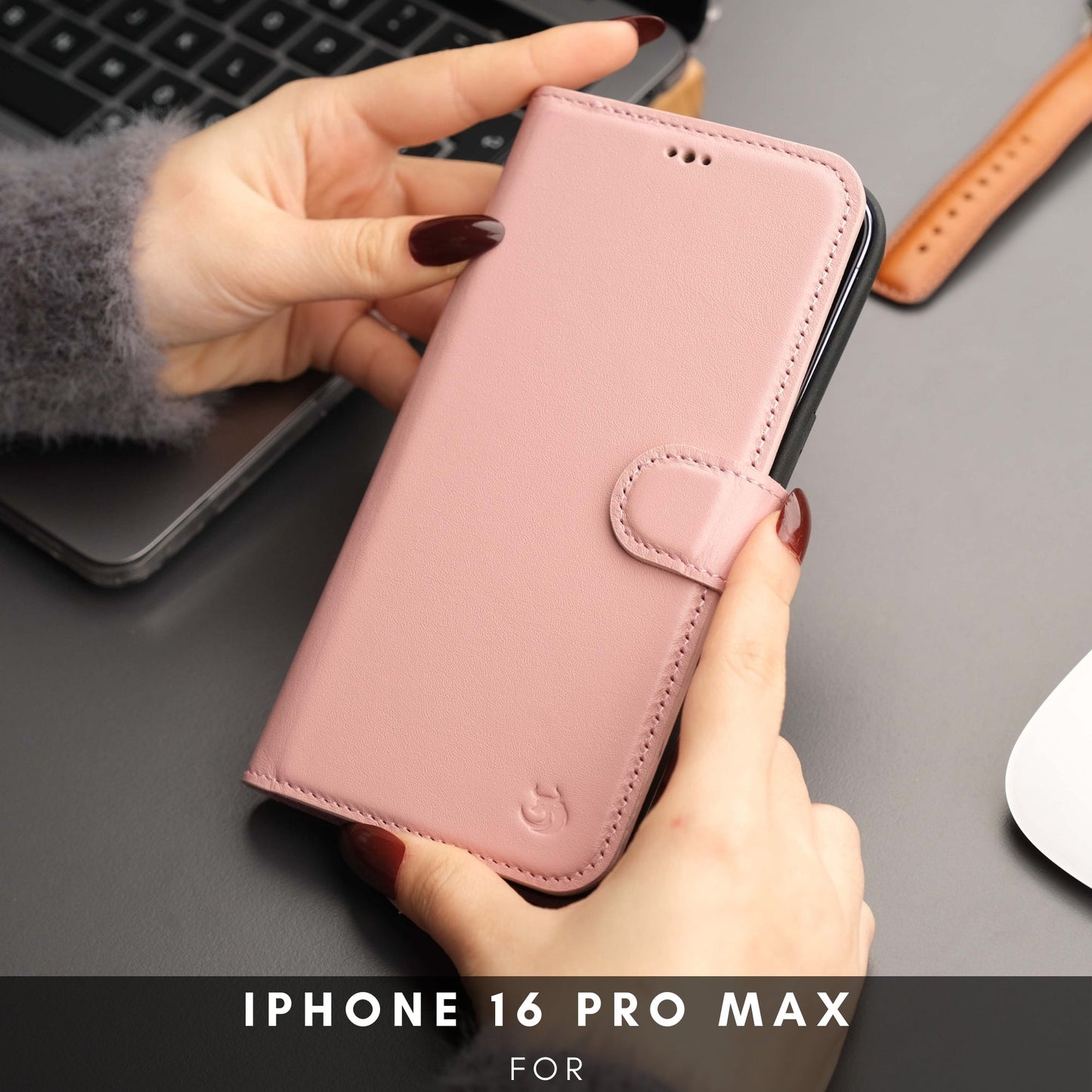 Casper iPhone 16 Pro Max Wallet Case Leather MagSafe - Concordia Style Boutique