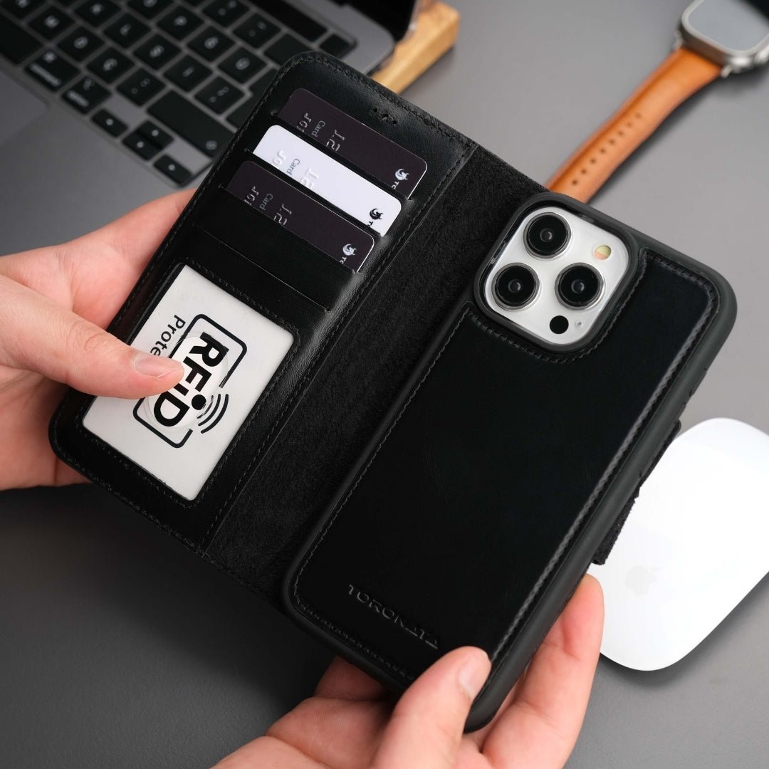 Casper iPhone 16 Pro Max Wallet Case Leather MagSafe - Concordia Style Boutique
