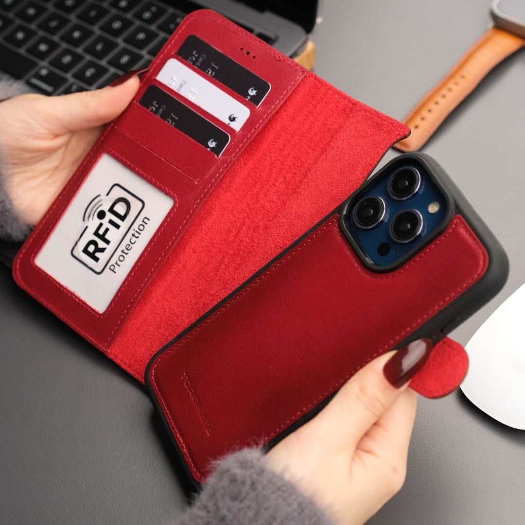 Casper iPhone 16 Pro Max Wallet Case Leather MagSafe - Concordia Style Boutique