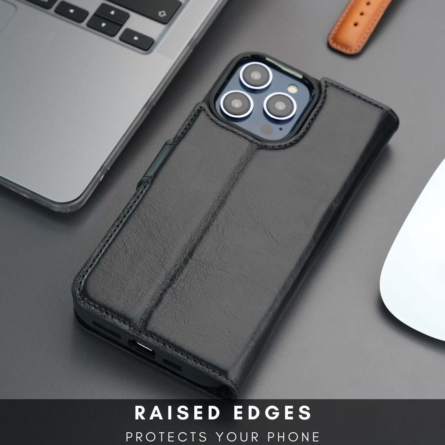 Casper Leather iPhone 14 Pro Max Wallet Case | MagSafe - Concordia Style Boutique