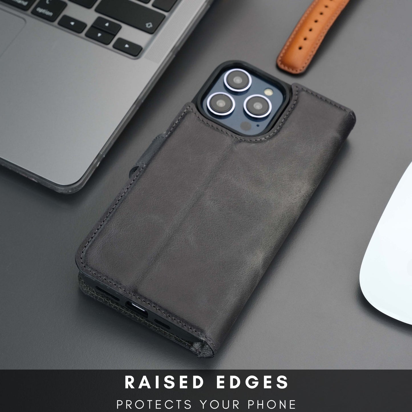 Casper Leather iPhone 14 Pro Max Wallet Case | MagSafe - Concordia Style Boutique