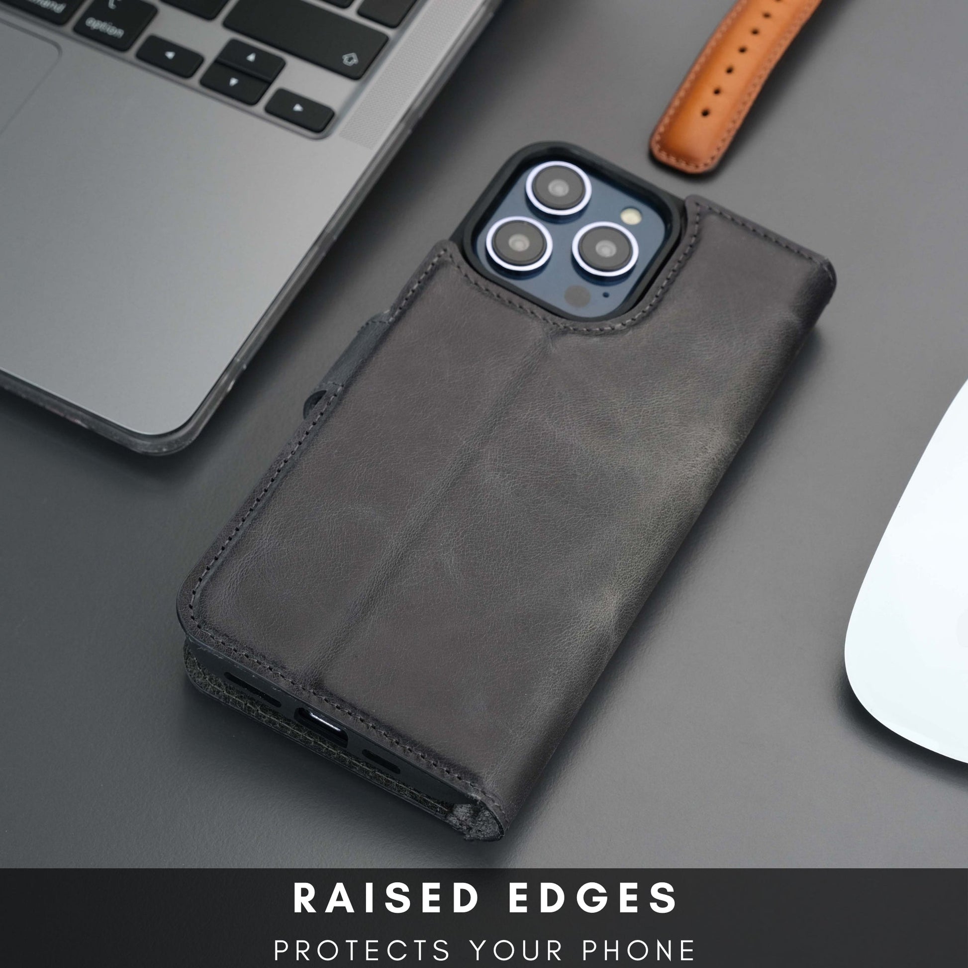 Casper Leather iPhone 14 Pro Max Wallet Case | MagSafe - Concordia Style Boutique