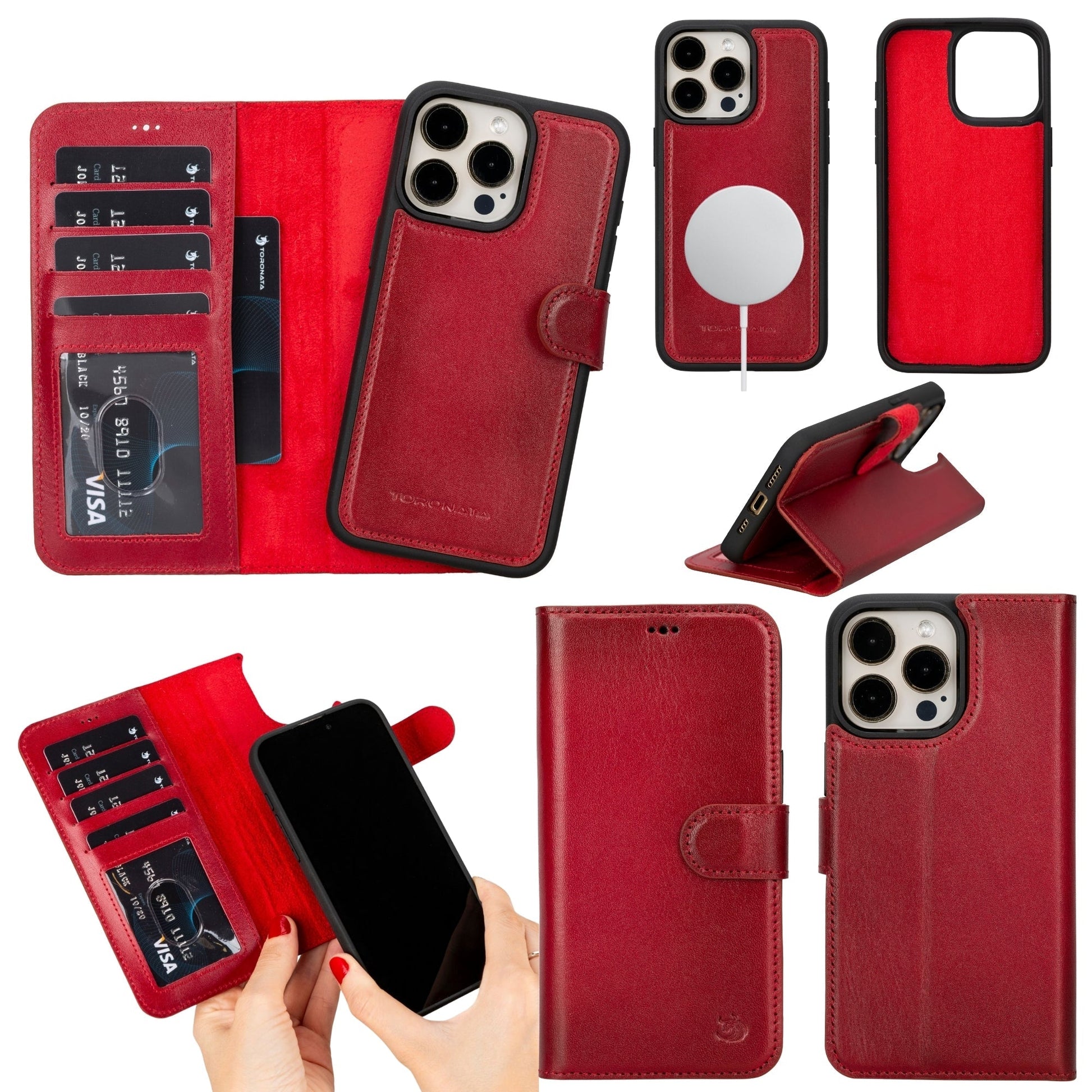Casper Leather iPhone 14 Pro Max Wallet Case | MagSafe - Concordia Style Boutique