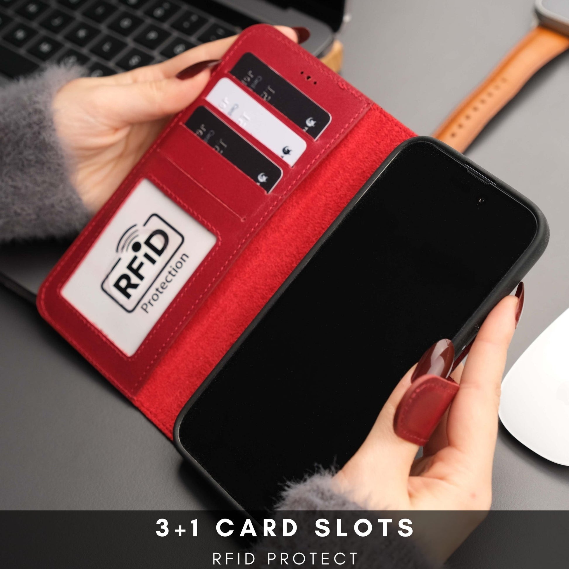 Casper Leather iPhone 14 Pro Max Wallet Case | MagSafe - Concordia Style Boutique