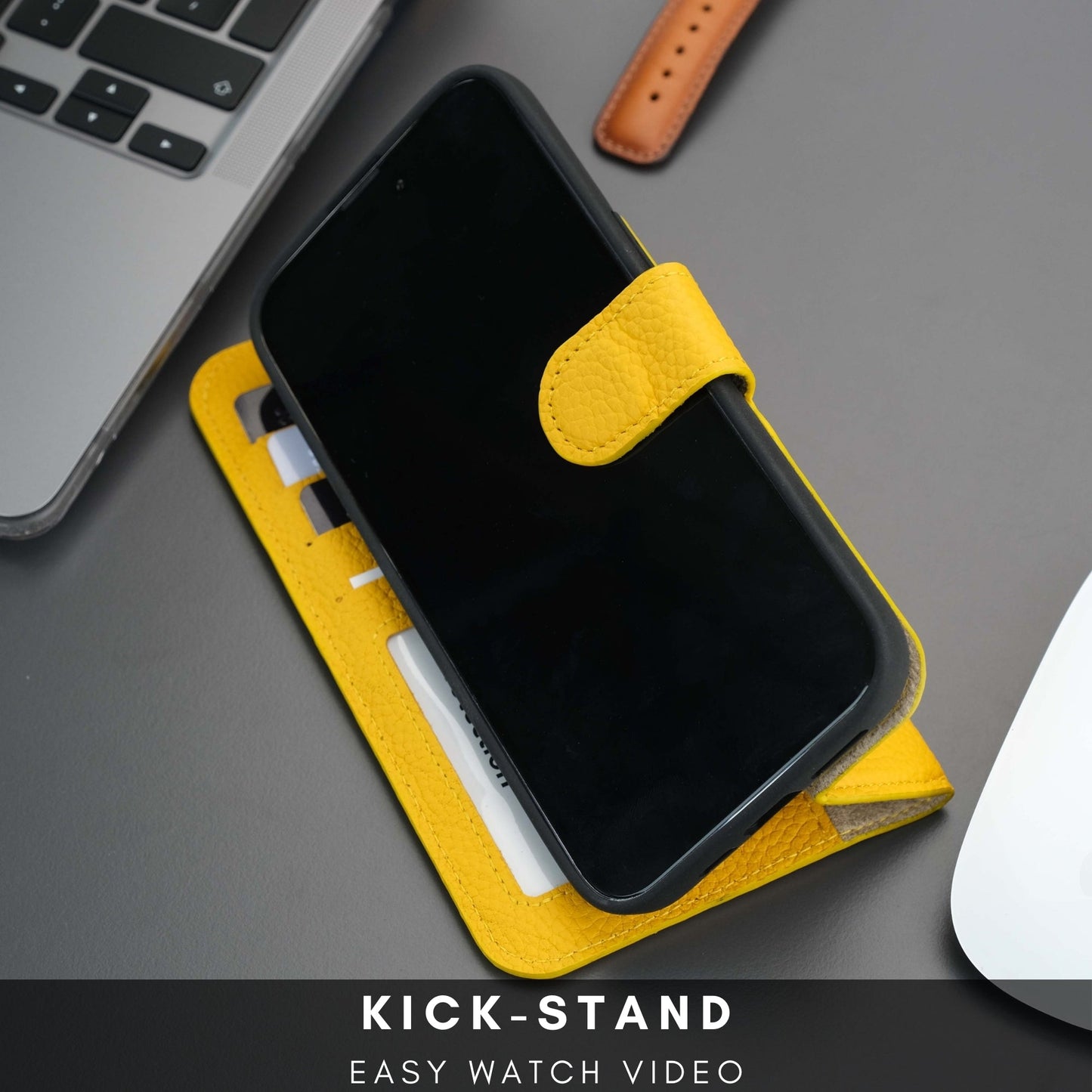 Casper Leather iPhone 14 Pro Max Wallet Case | MagSafe - Concordia Style Boutique