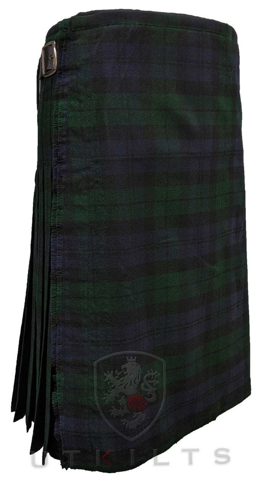 Traditional Kilt – Standard Wool, Black Watch