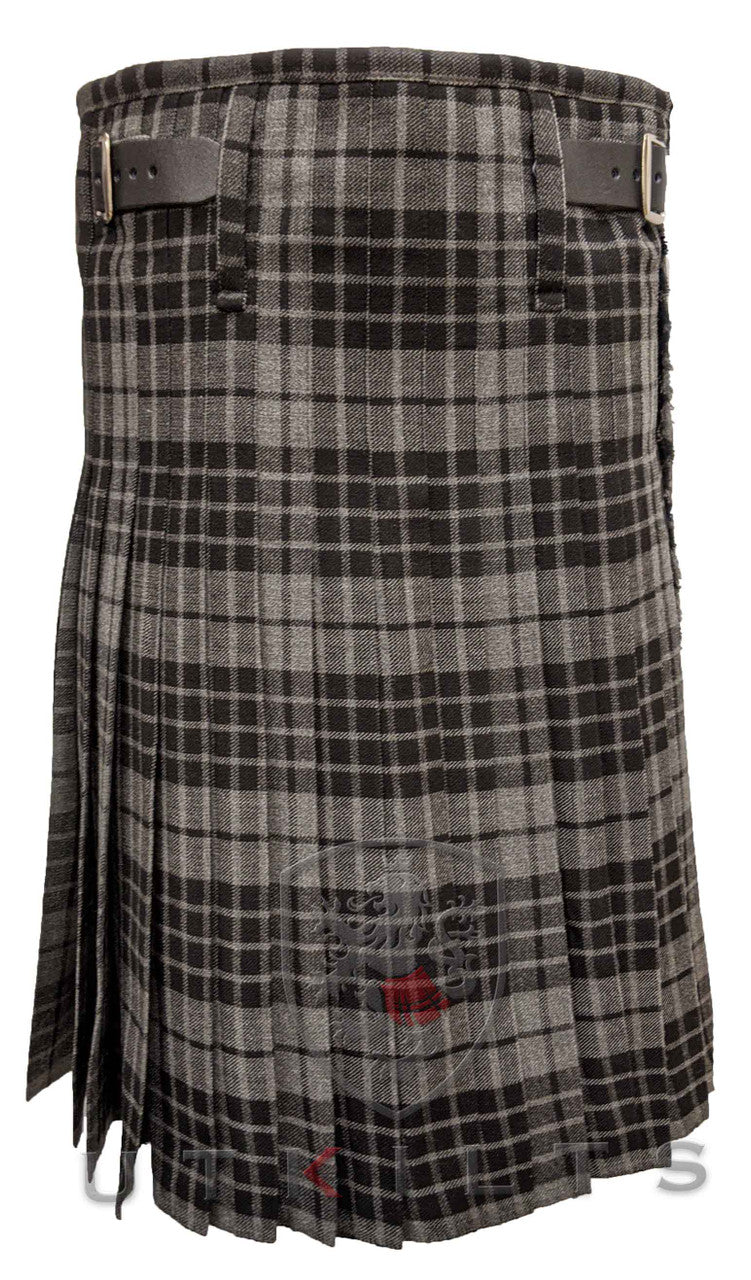 Traditional Kilt – Standard Wool, Gray Watch