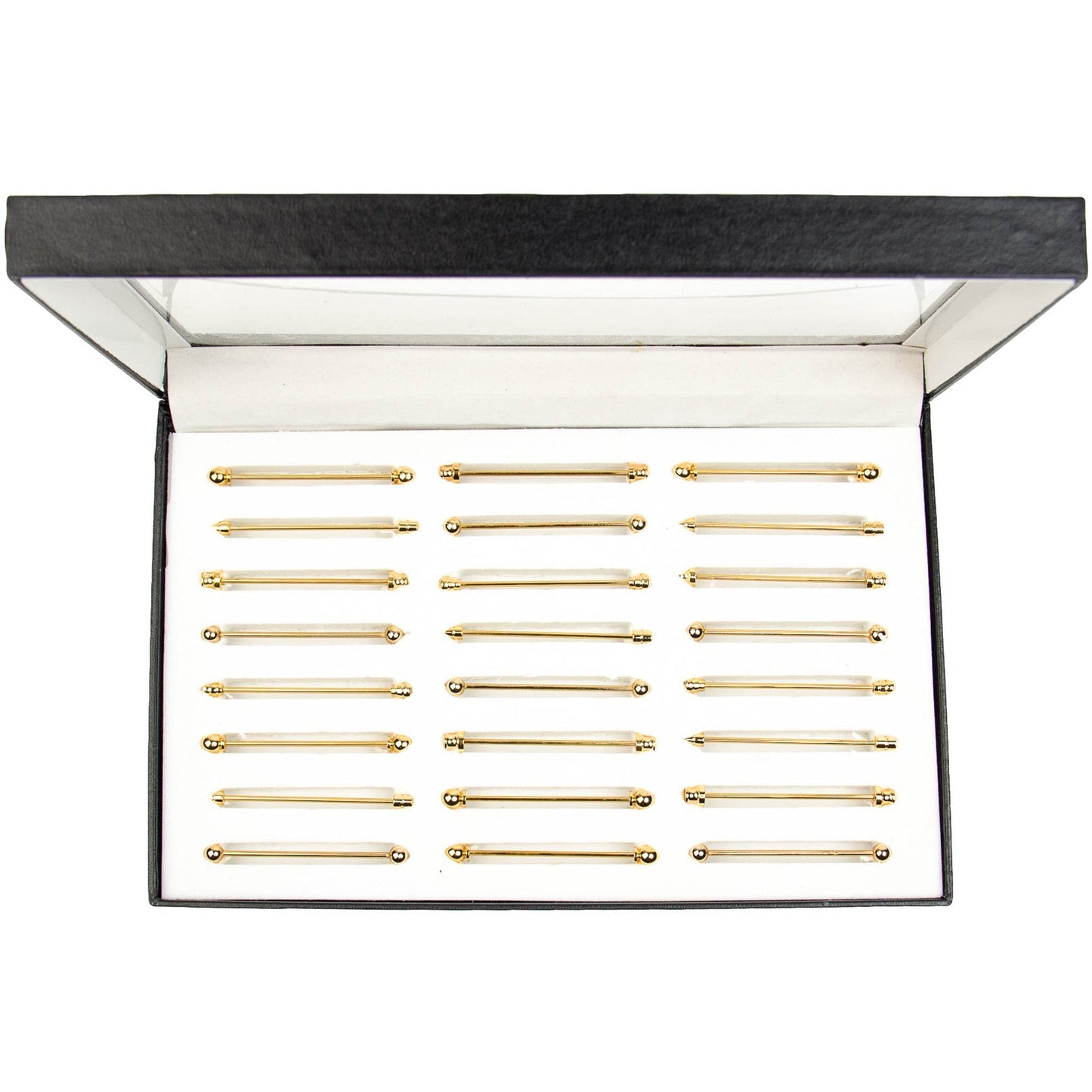 Vittorio Vico Collar Bars in Presentation Box: 24 Pack