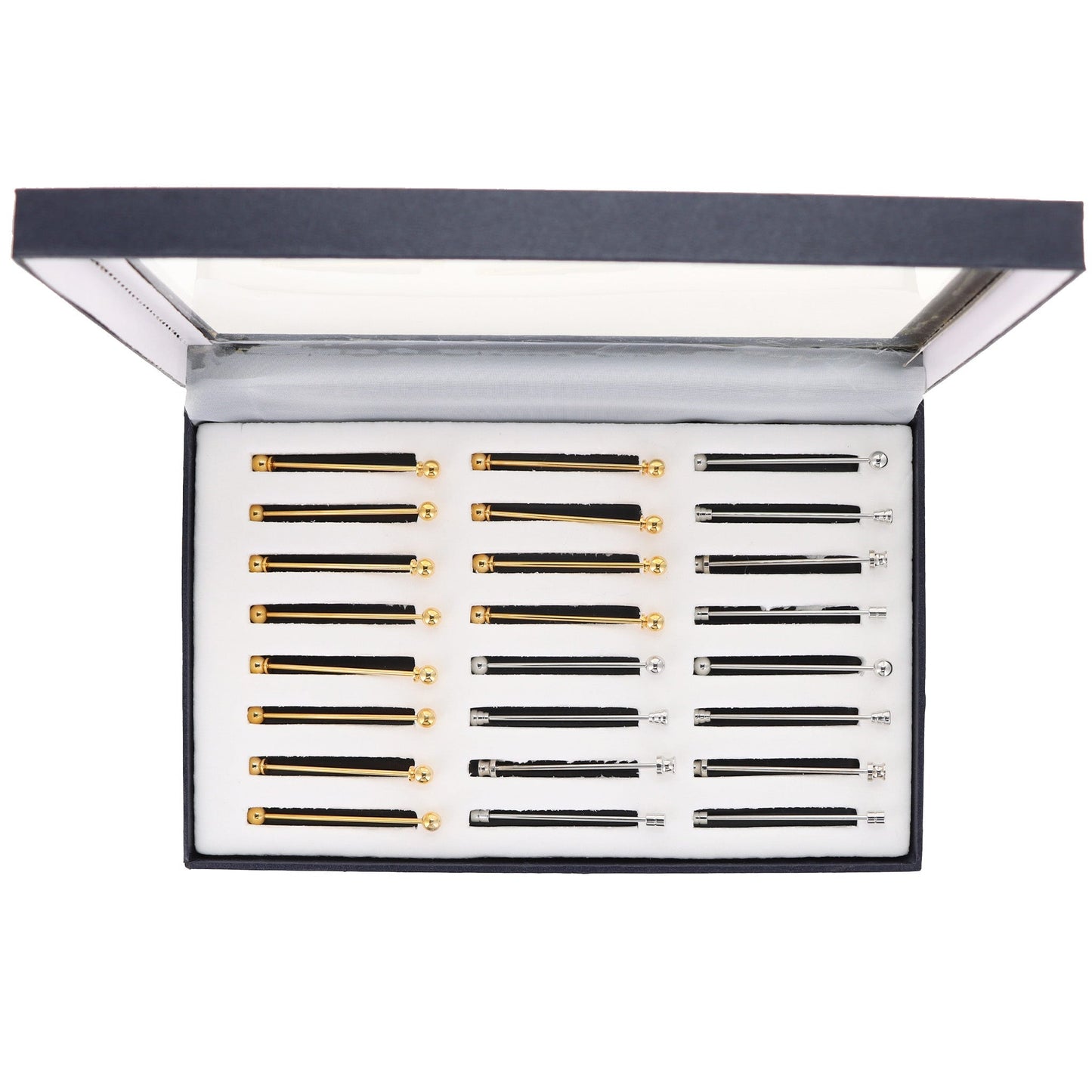 Vittorio Vico Collar Bars in Presentation Box: 24 Pack