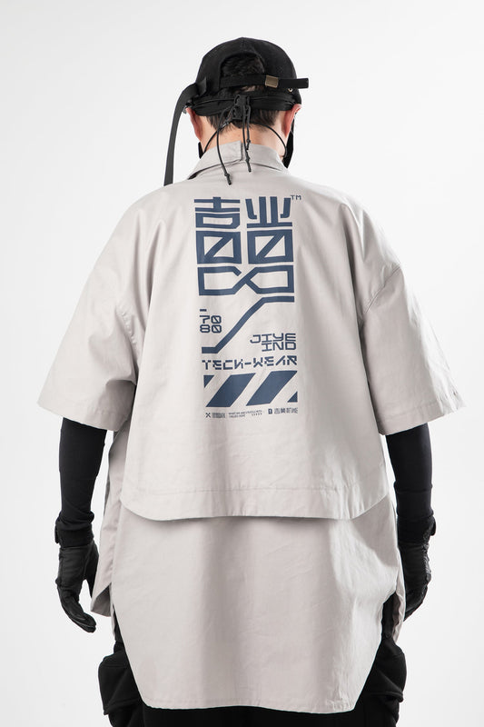 JX Double Layered Hyper Graphics Shirt - Concordia Style Boutique