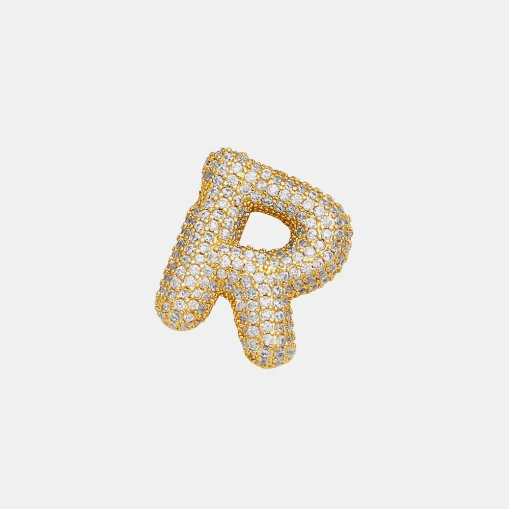 EmberLuxe "Glimmer" Bubble Letter Pendant (L-U)