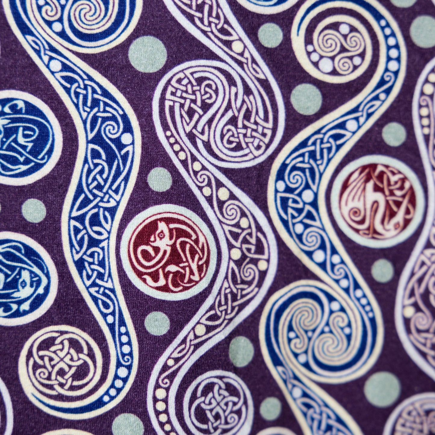 Celtic Paisley Sleeveless Maxi Dress