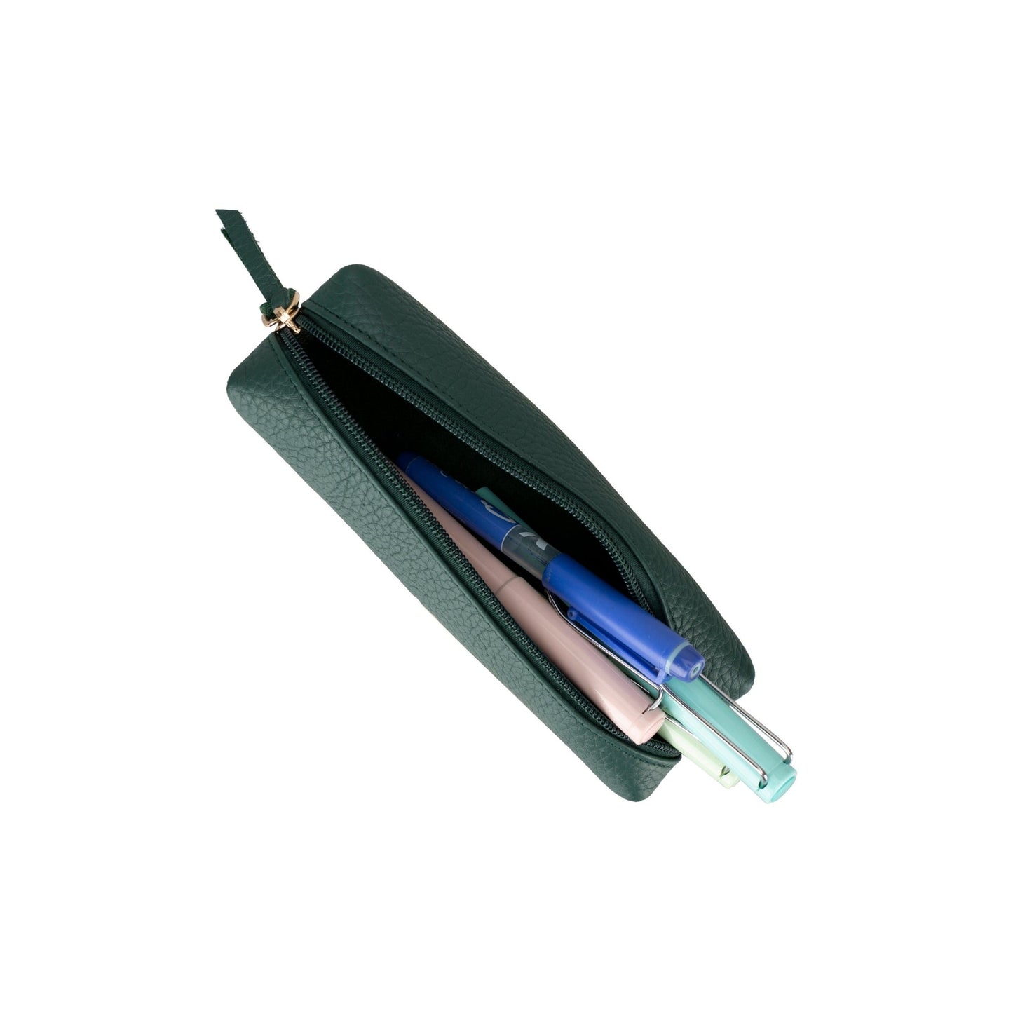Centennial Multipurpose Leather Pencil Case and Makeup Bag - Concordia Style Boutique