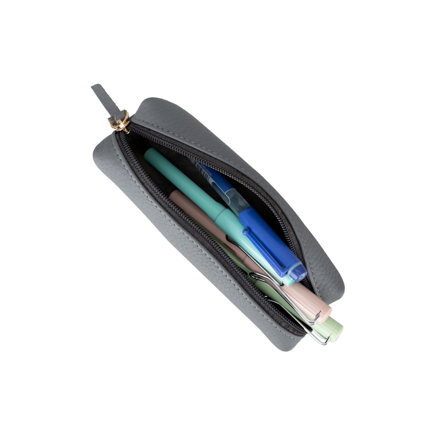 Centennial Multipurpose Leather Pencil Case and Makeup Bag - Concordia Style Boutique