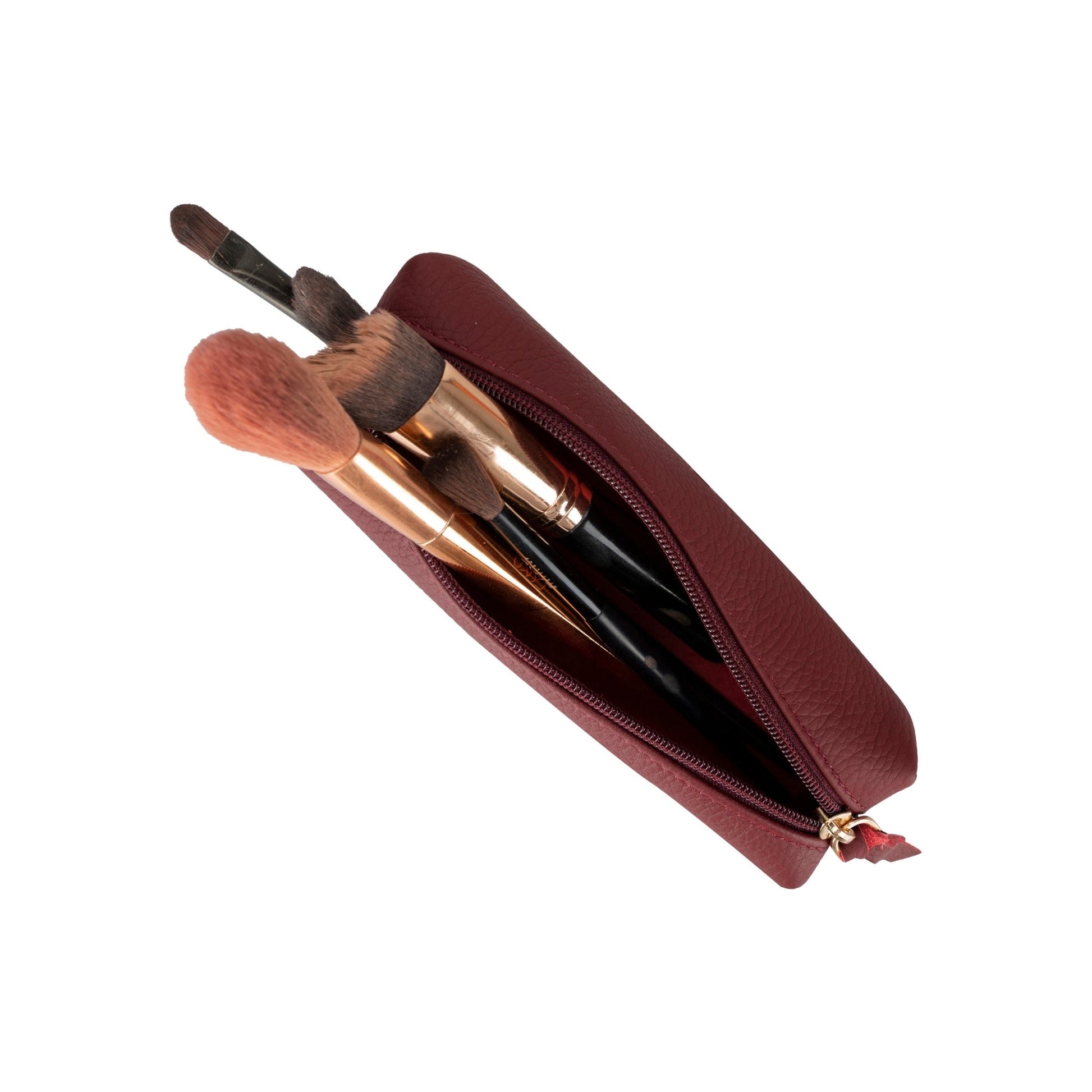 Centennial Multipurpose Leather Pencil Case and Makeup Bag - Concordia Style Boutique