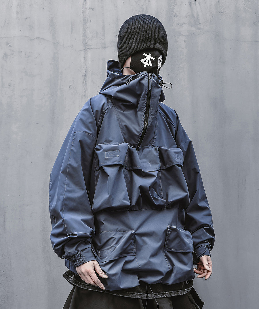 HiJ11 Multi Pockets Industrial Jacket - Concordia Style Boutique