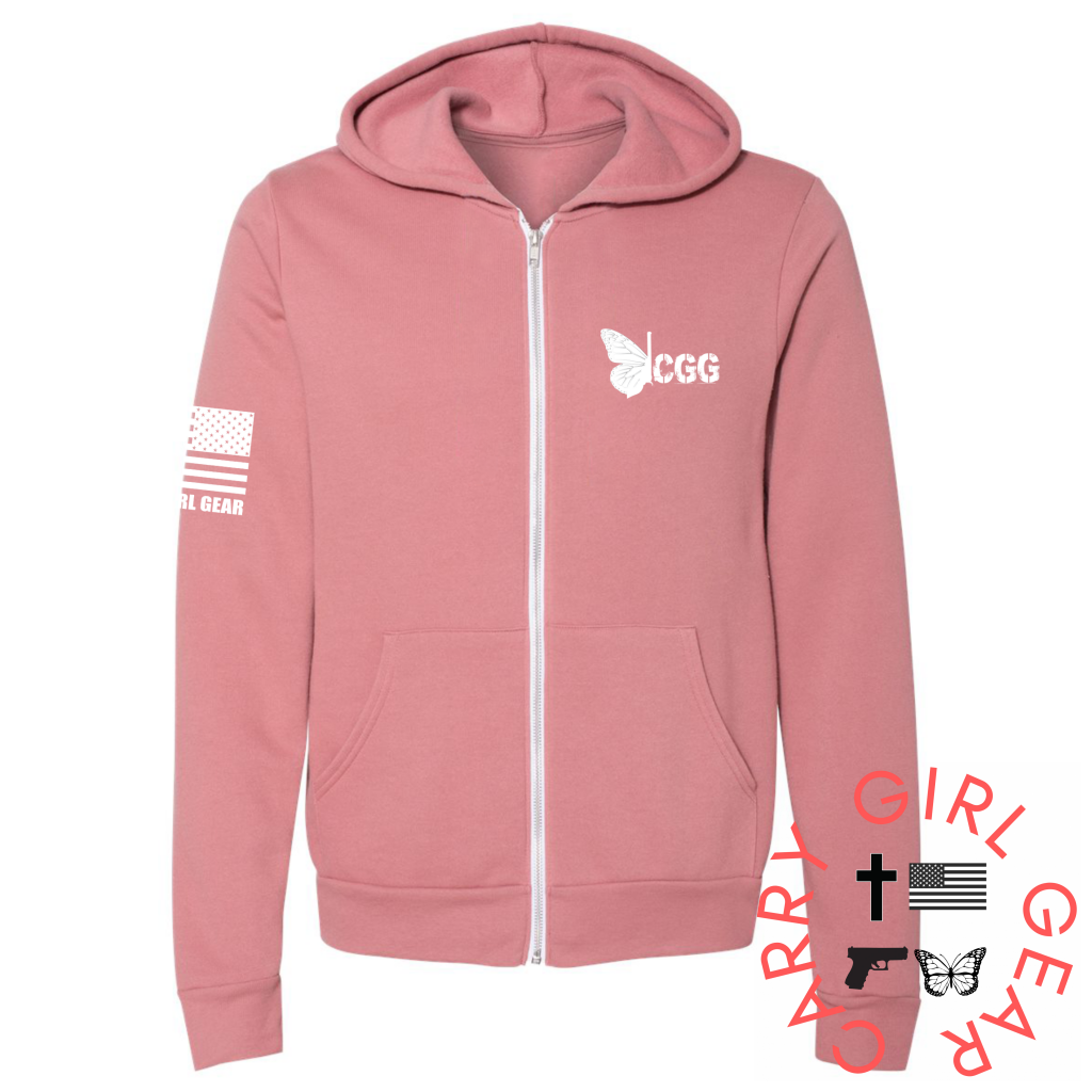 CGG Zippered Hoodie