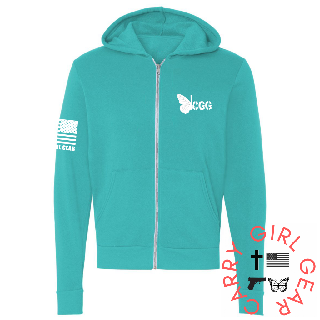 CGG Zippered Hoodie