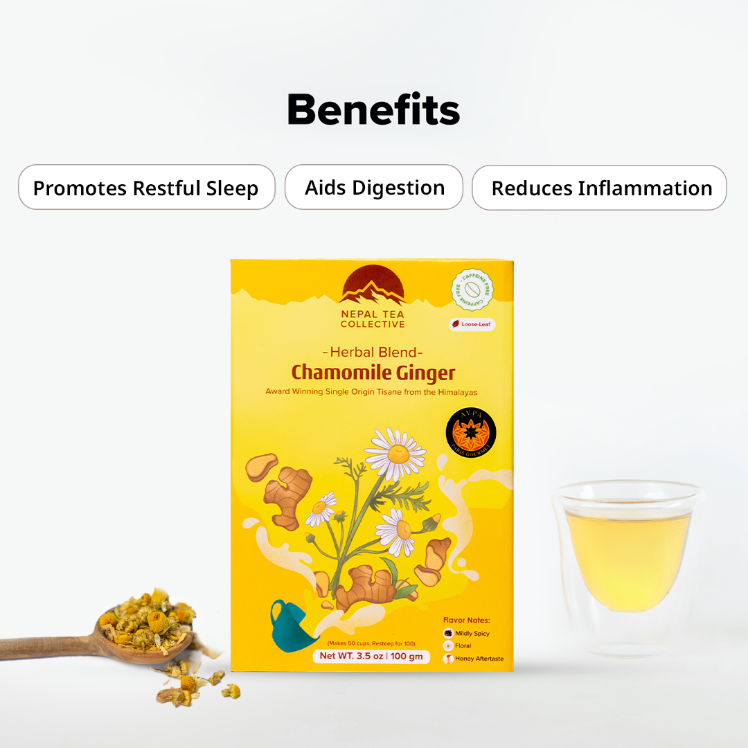 Chamomile Tea with Ginger - Concordia Style Boutique