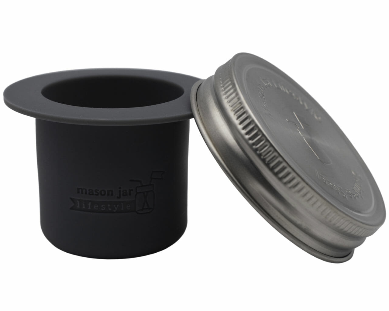 Mason Jar Divider Cup for Salads, Dips, and Snacks - Concordia Style Boutique