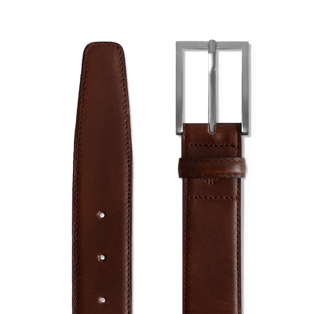 Leather Belt (Chestnut) - Concordia Style Boutique