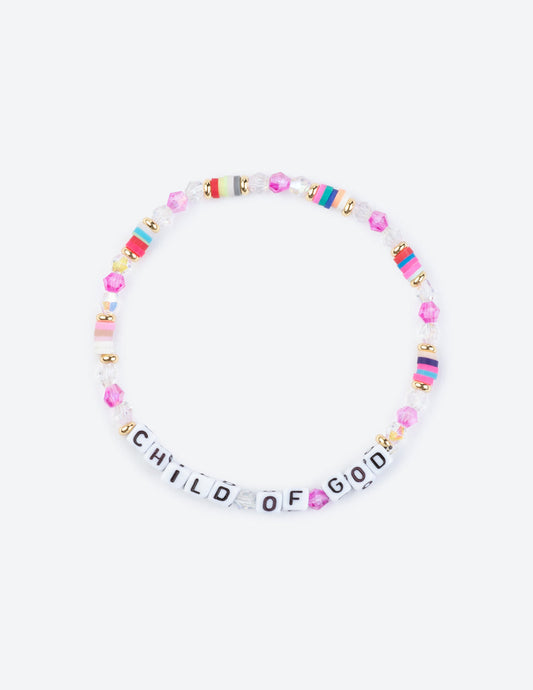 Child of God Letter Bracelet - Concordia Style Boutique