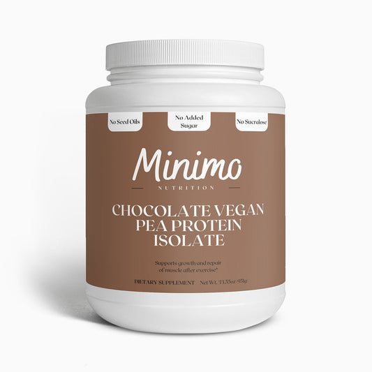 Chocolate Vegan Pea Protein Isolate Powder, 2.09 lbs - Concordia Style Boutique