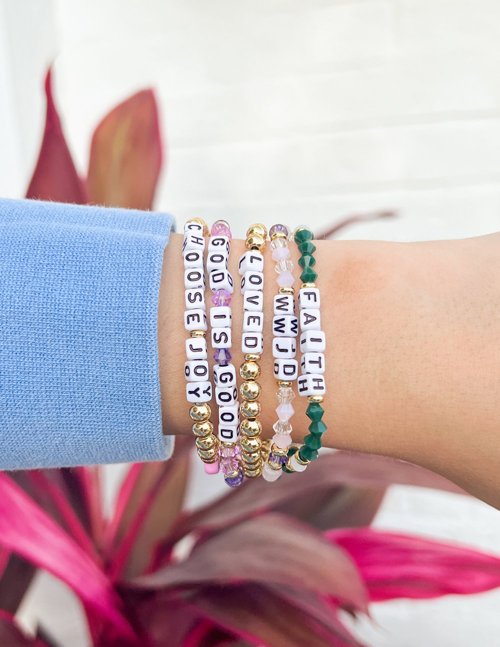 Choose Joy Letter Bracelet - Concordia Style Boutique