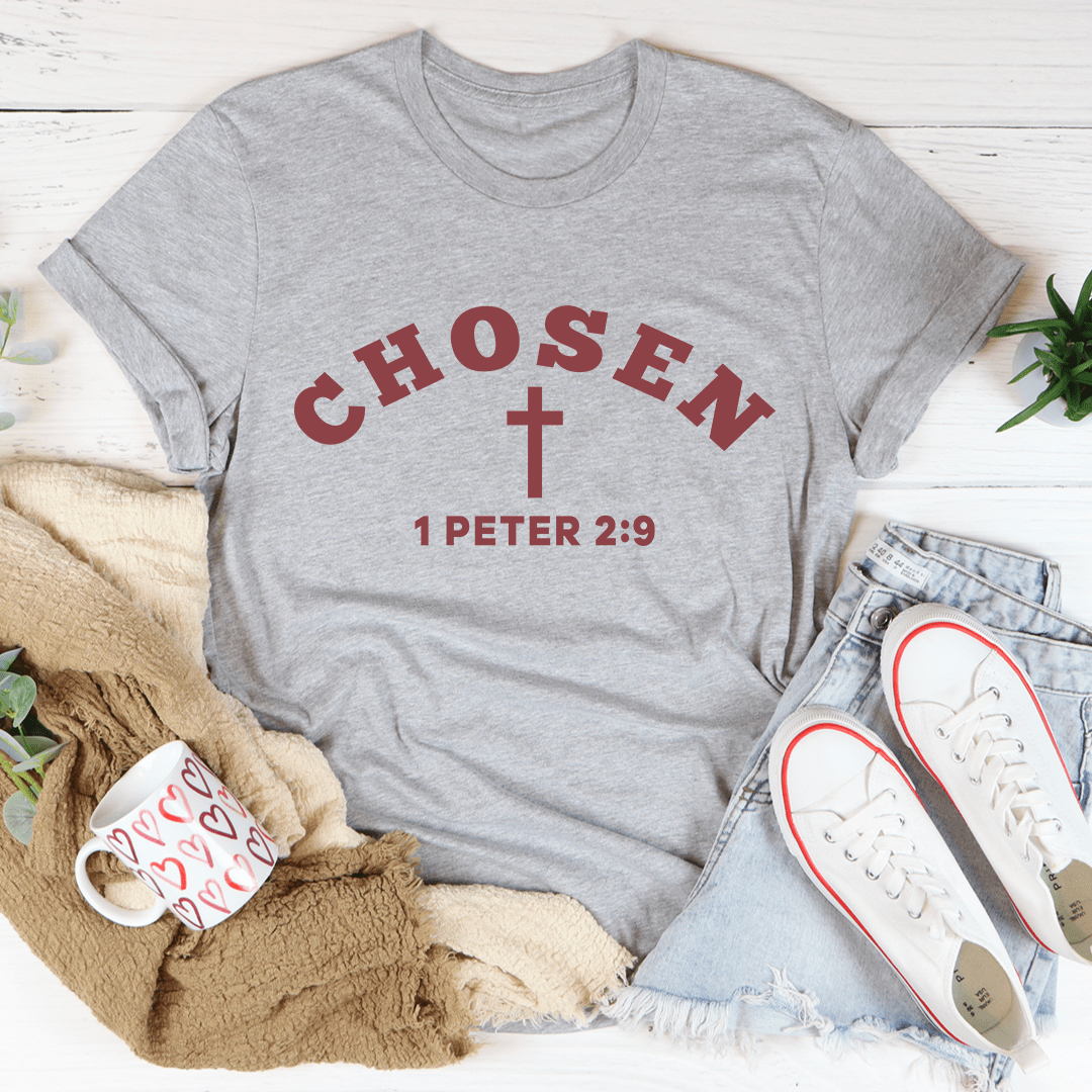 Chosen 1 Peter 2:9 Tee - Concordia Style Boutique