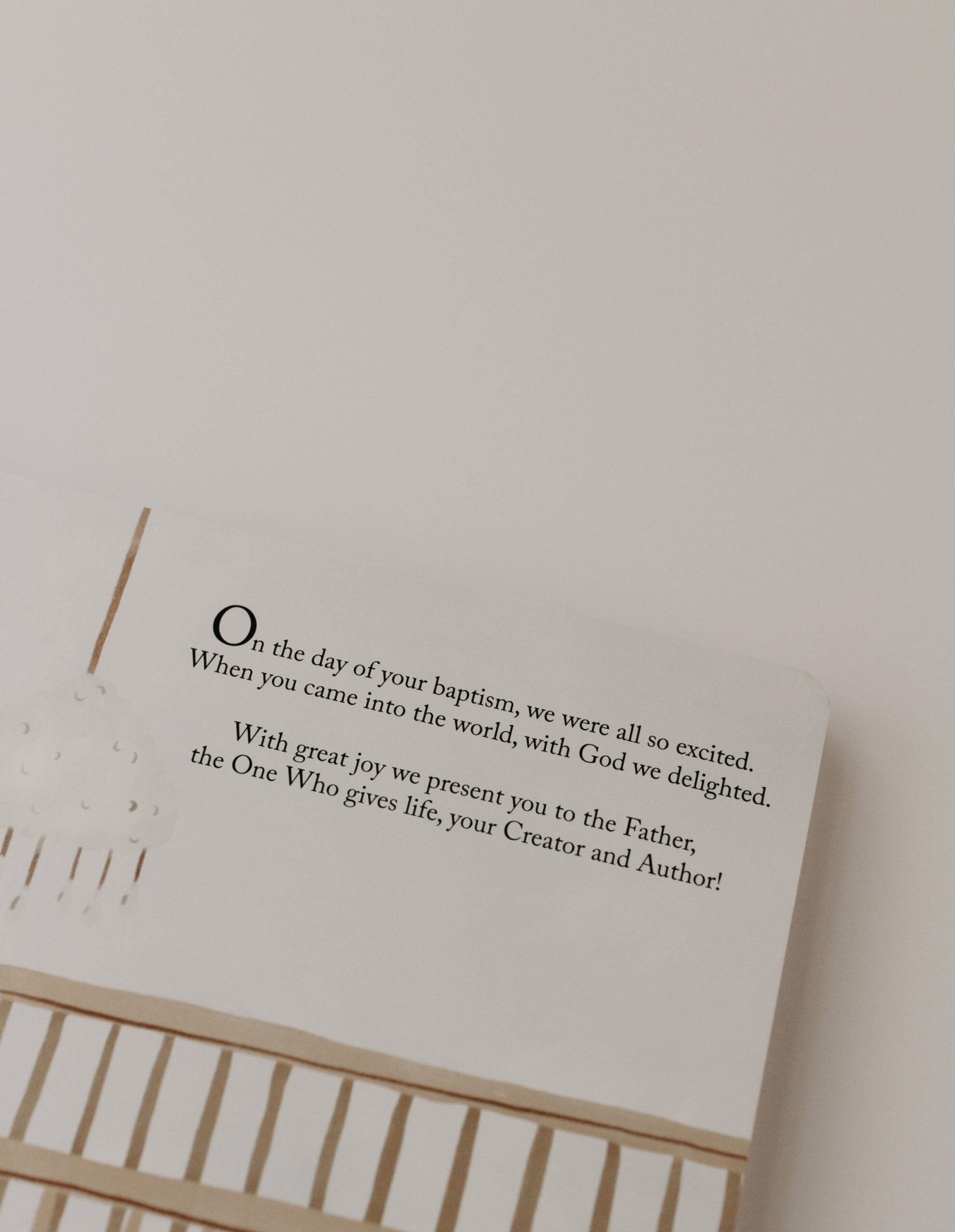 Chosen Baptism Book - Concordia Style Boutique