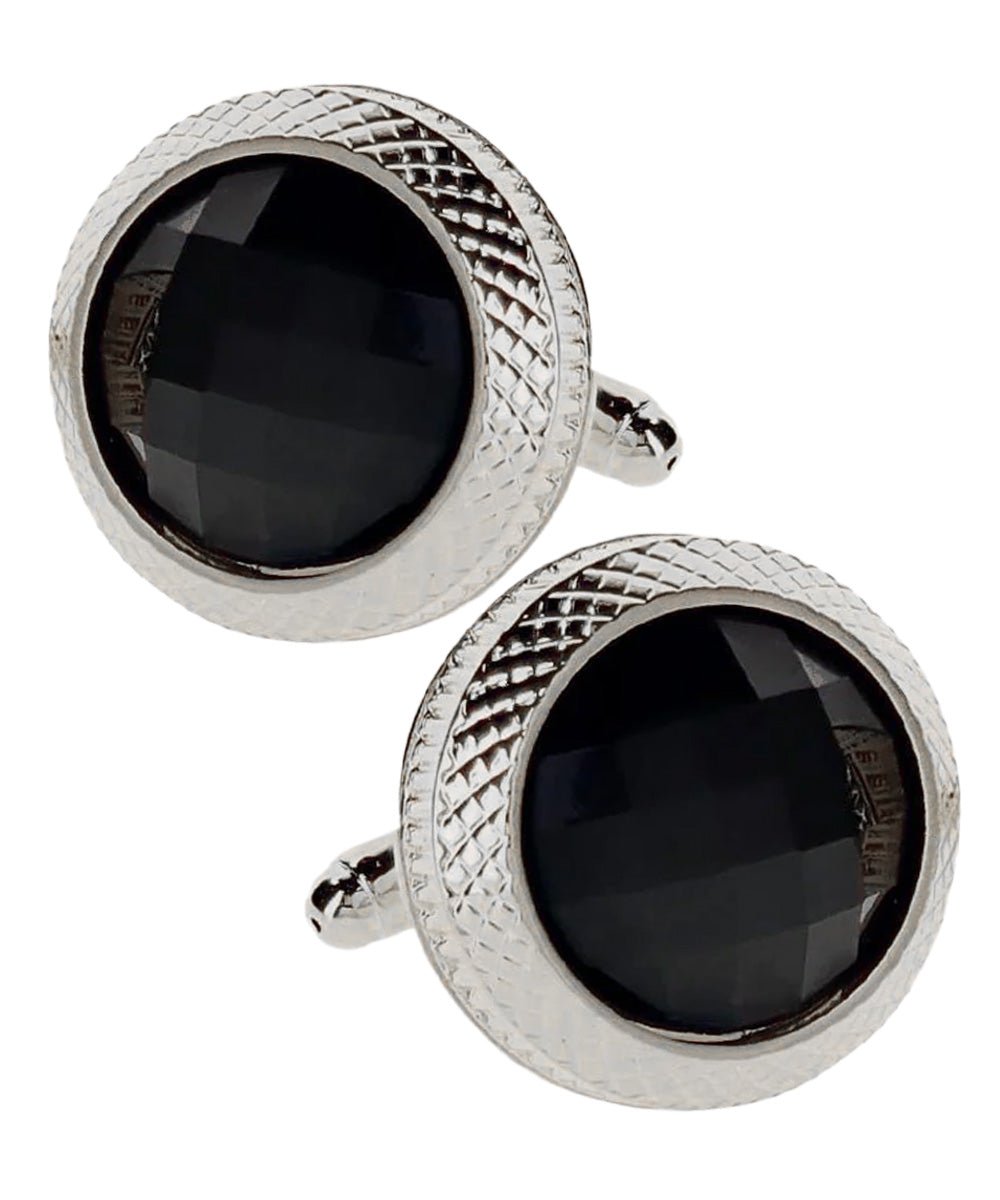 Vittorio Vico Button Colorstone Cufflinks: CL18XX Series - Concordia Style Boutique