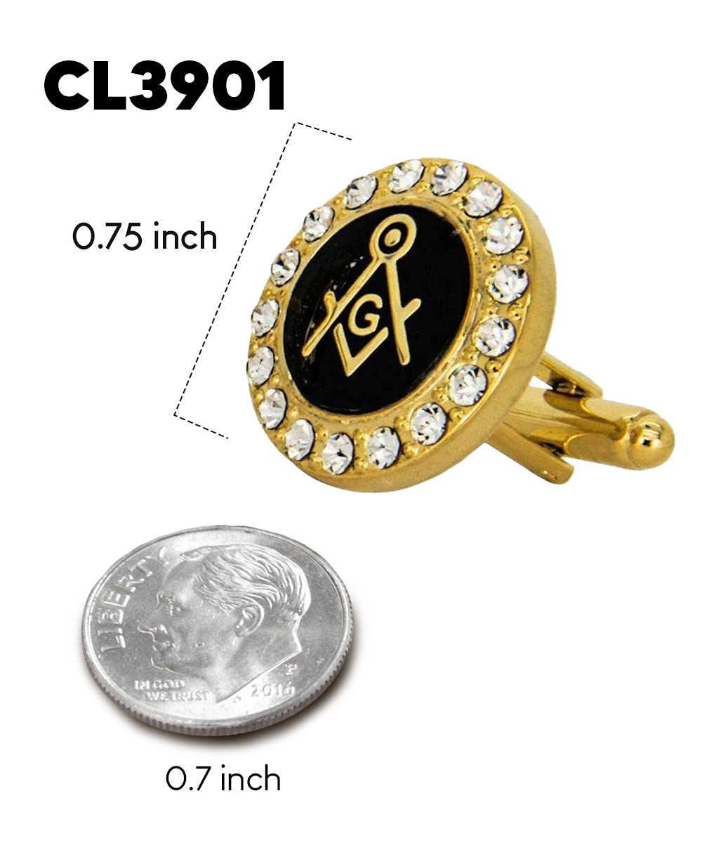 Vittorio Vico Masonic Themed Cufflinks: CL39XX Series