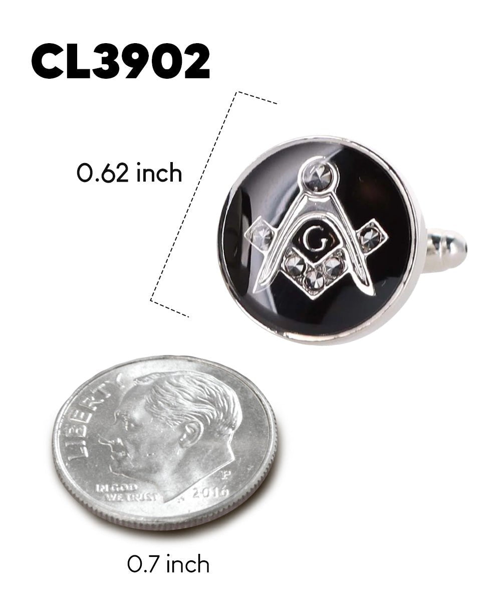 Vittorio Vico Masonic Themed Cufflinks: CL39XX Series