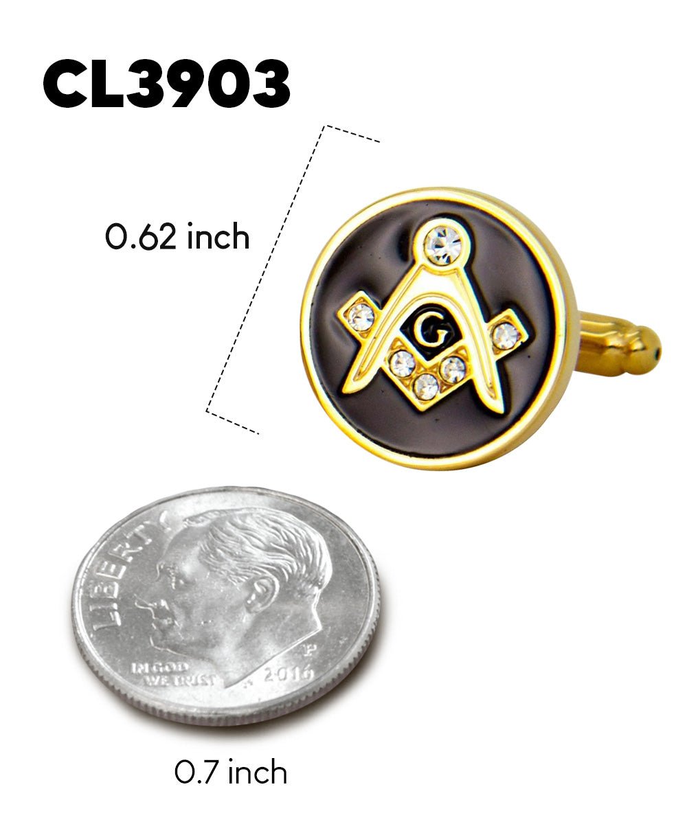 Vittorio Vico Masonic Themed Cufflinks: CL39XX Series