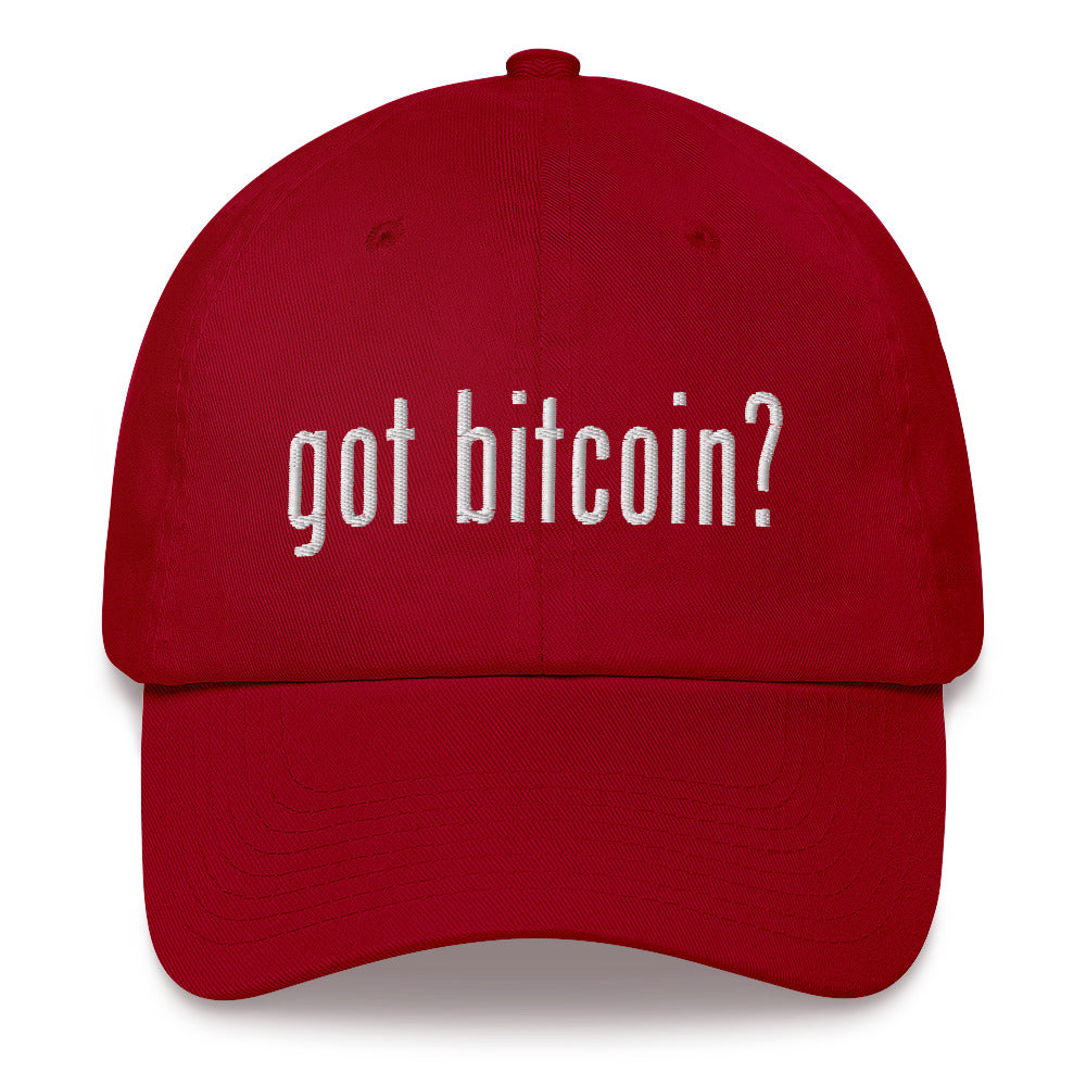 Got Bitcoin? Dad Hat - Concordia Style Boutique