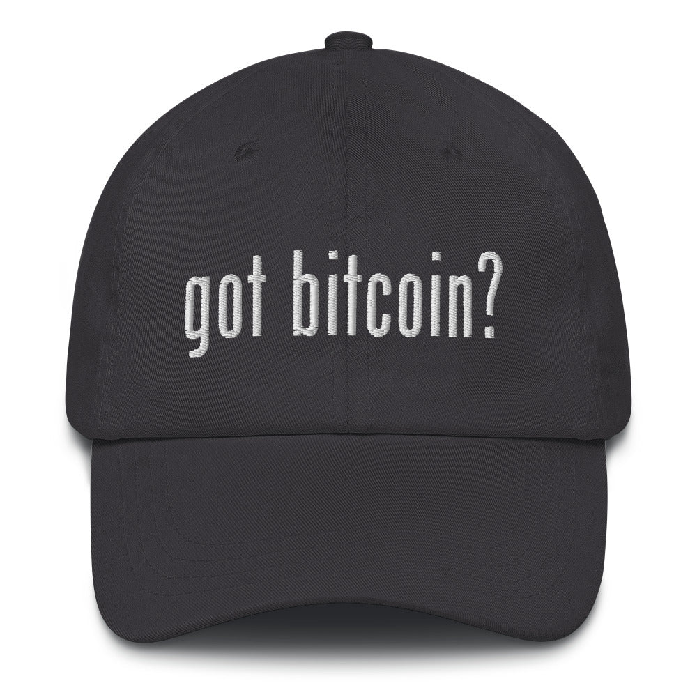 Got Bitcoin? Dad Hat - Concordia Style Boutique