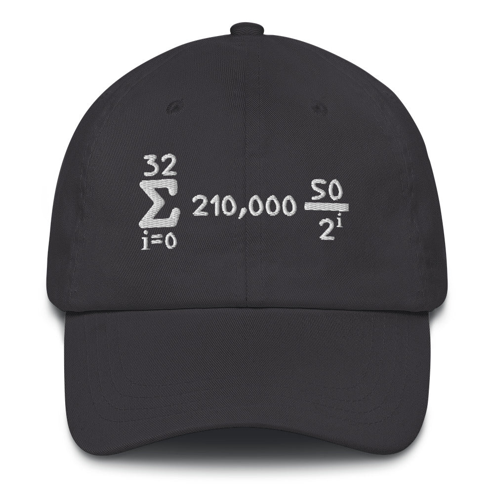 Bitcoin Is Math Dad Hat - Concordia Style Boutique